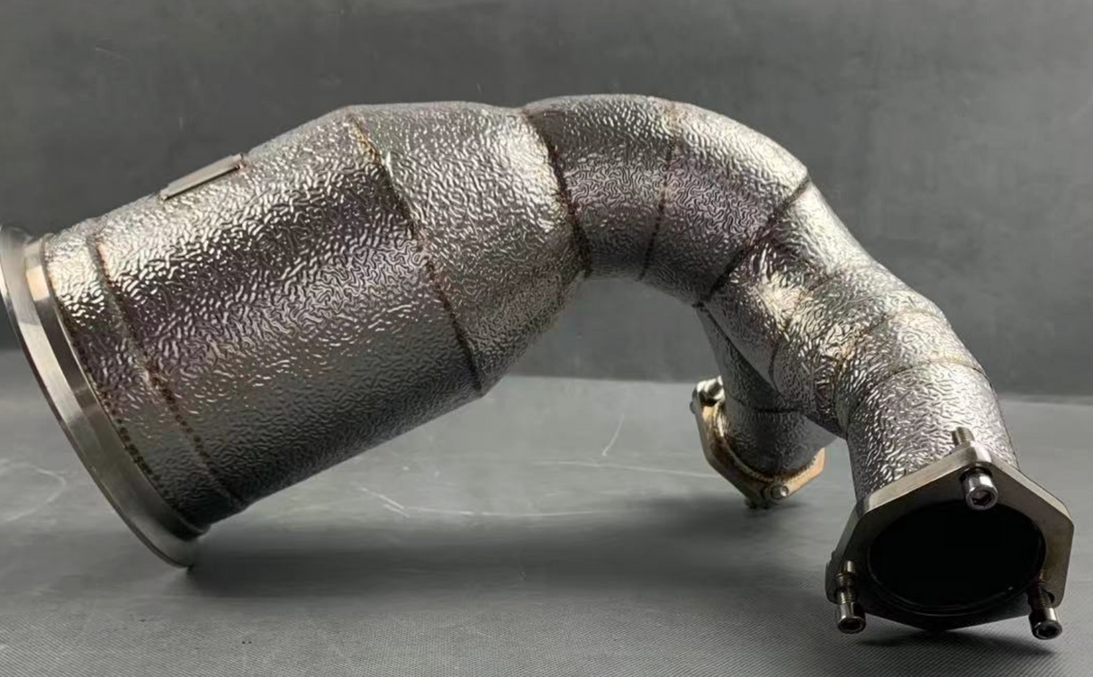 King Racing® (17-25) Audi S4 B9 3.0L 304SS 3" Catless Exhaust Down Pipe