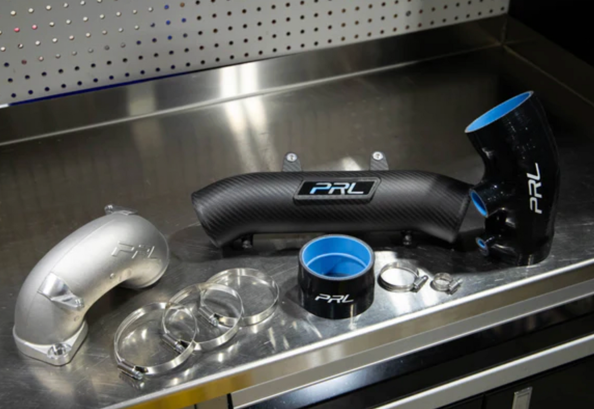 PRL Motorsports® (17-21) Honda Civic Type-R FK8 Carbon Fiber Inlet Pipe Kit