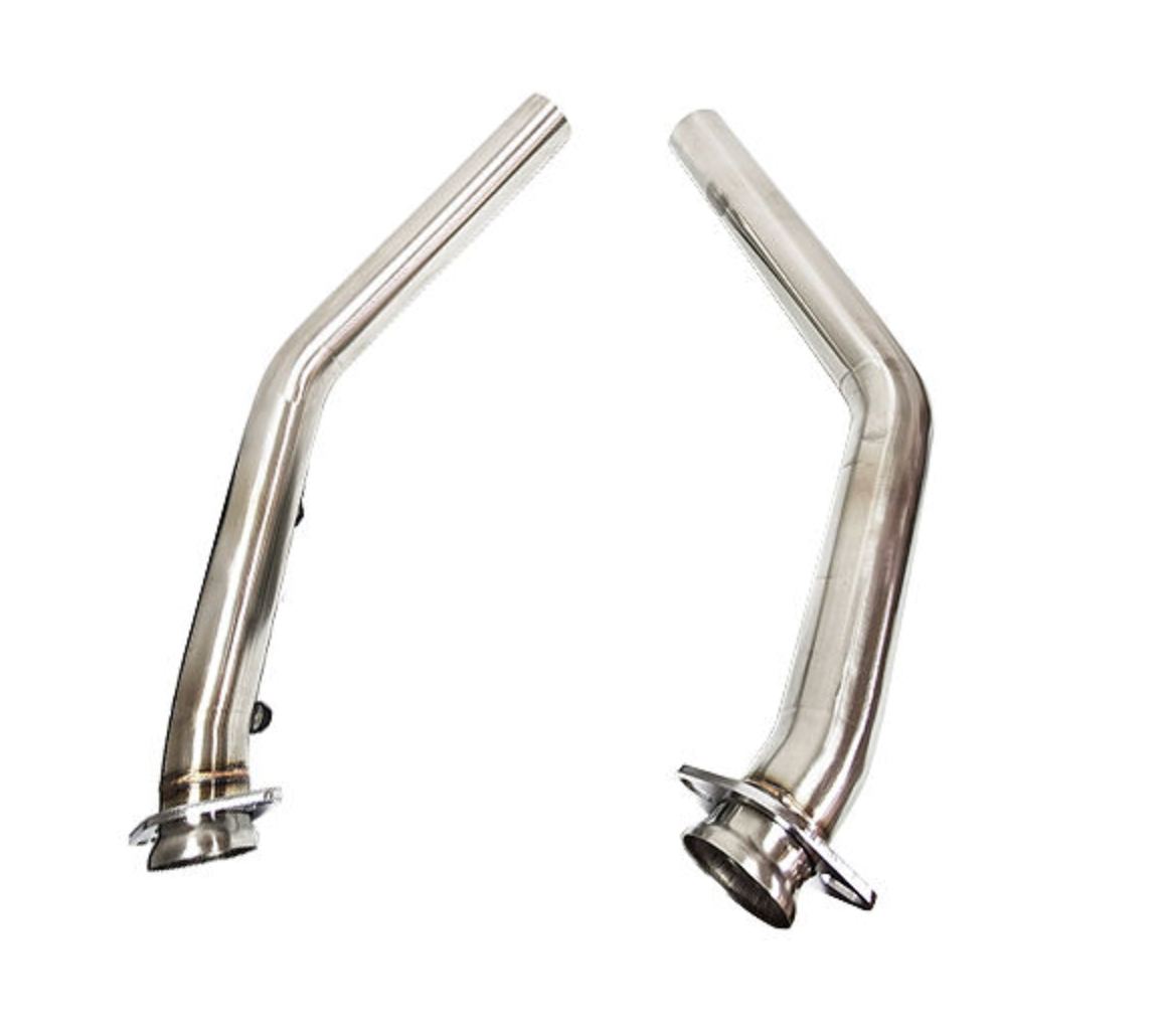 King Racing (05-10) Ford Mustang GT S197 Catless Exhaust Mid-Pipes