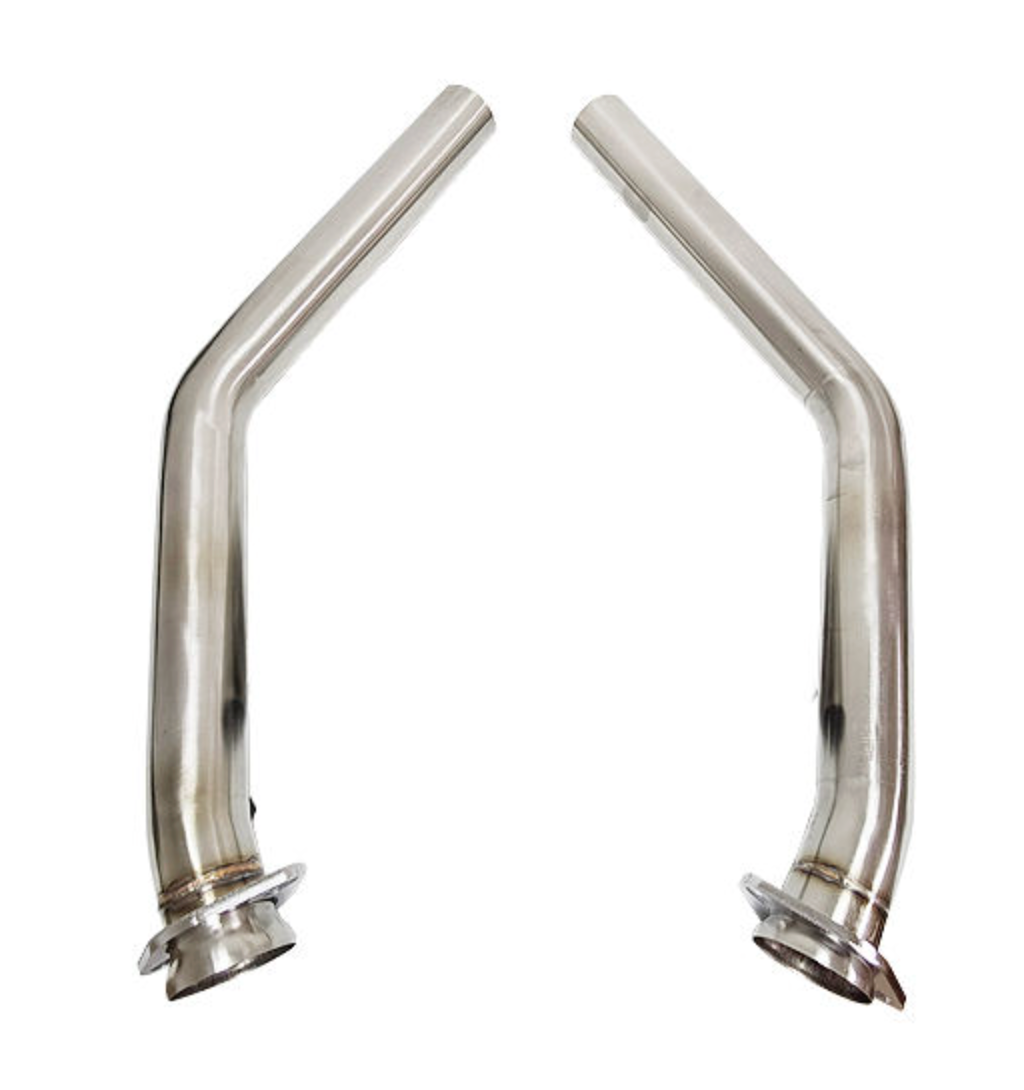 King Racing (05-10) Ford Mustang GT S197 Catless Exhaust Mid-Pipes