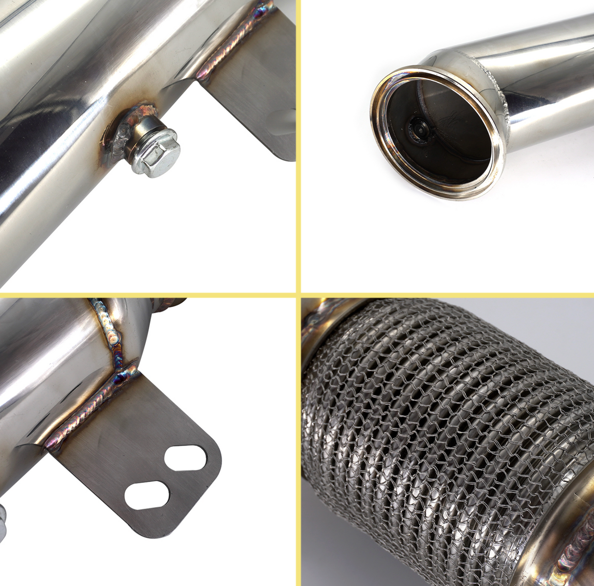 King Racing® BMW M240i/340i/440i/540i/640i/740i/840i B58B30 4" Catless Down Pipe