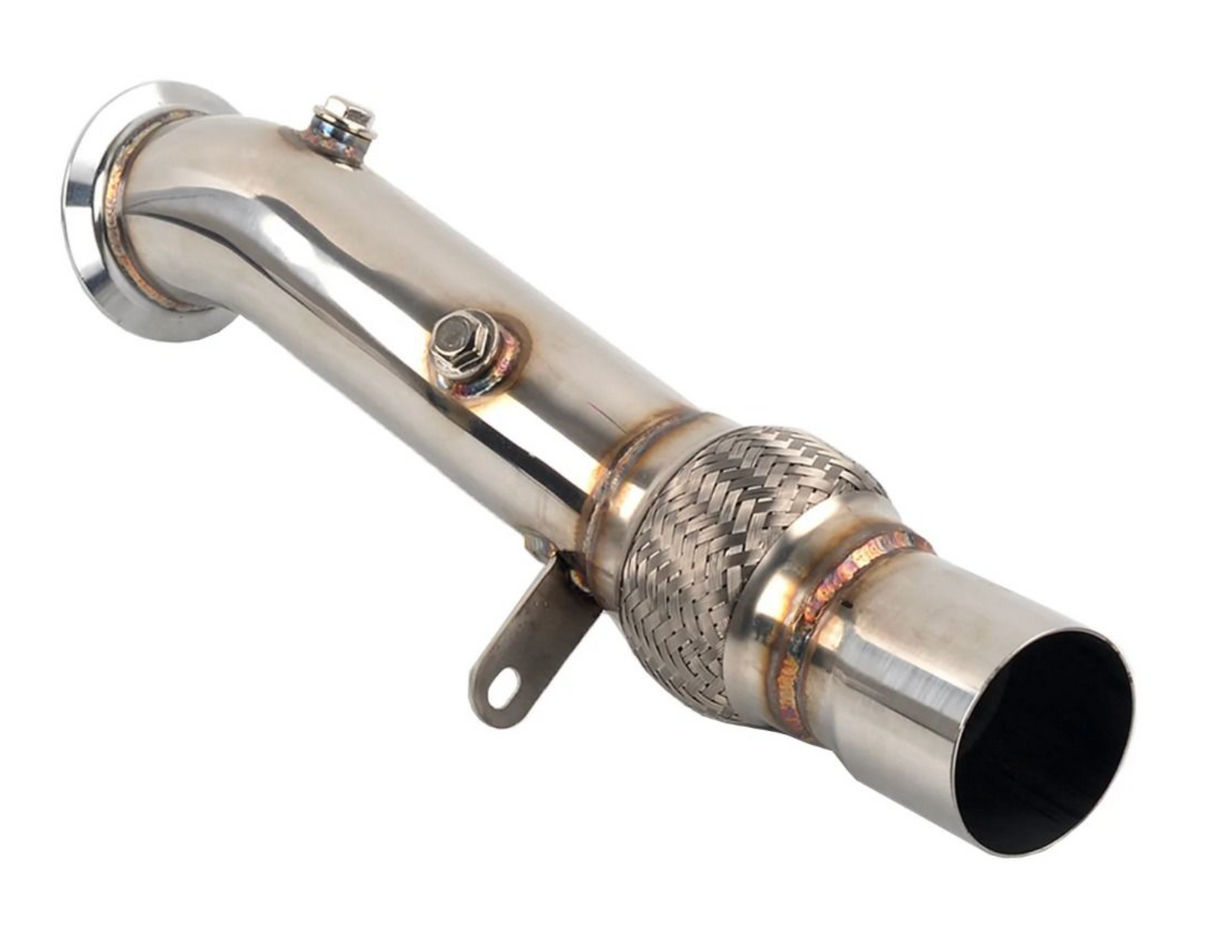 Kingman Speed® BMW 135i/335i/435i/535i/X-Series N55B30 304SS 3" Catless Down Pipe