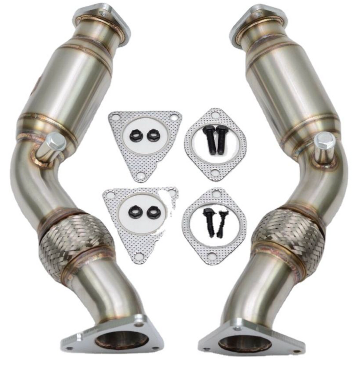 09-20 Nissan 370Z/Infiniti G37 3.7L 200 Cell Catted Exhaust Mid-Pipes
