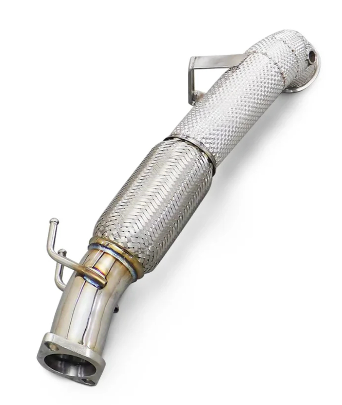 19-25 Ford Focus ST MK4 Catless Exhaust Down Pipe with Heat Wrap Layer