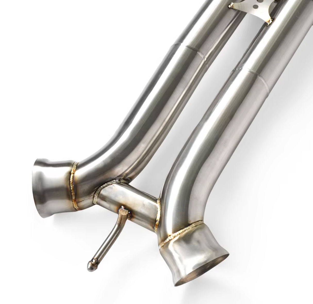 Kingman Speed® (17-23) Porsche Panamera 2.9L/3.0L EA839 304SS 3" Catless Exhaust Mid-Pipes