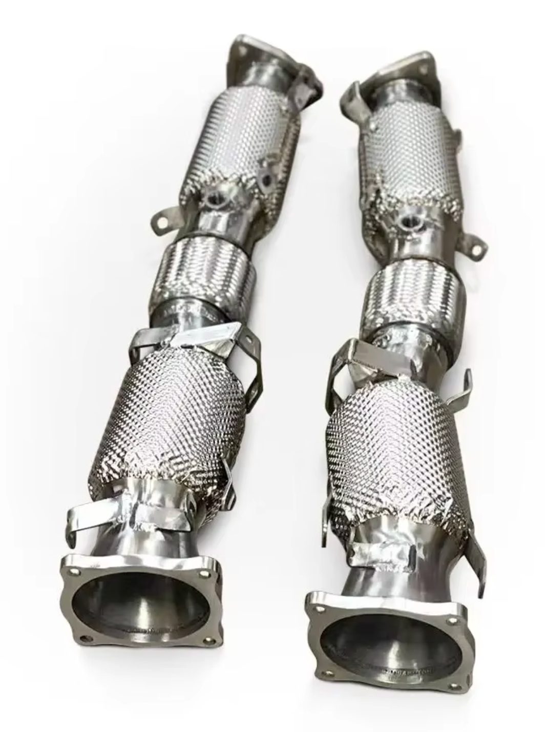2016-2022 Acura NSX 3.5L JNC1 Catless/Catted Exhaust Down Pipes with H…
