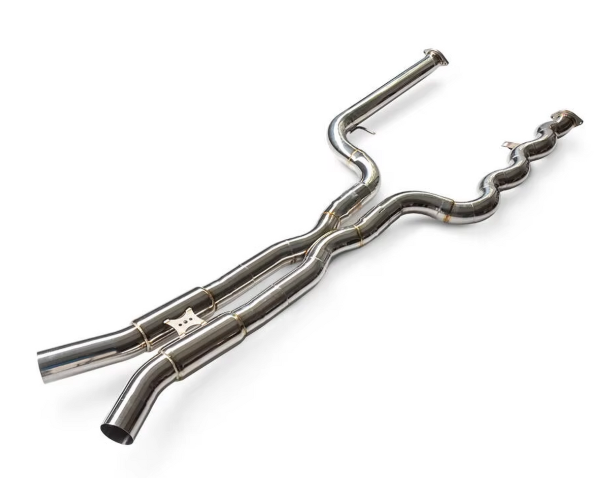 BMW M2C G87/M3 G80/M4 G82 S58B30 Catless Exhaust Mid-Pipes