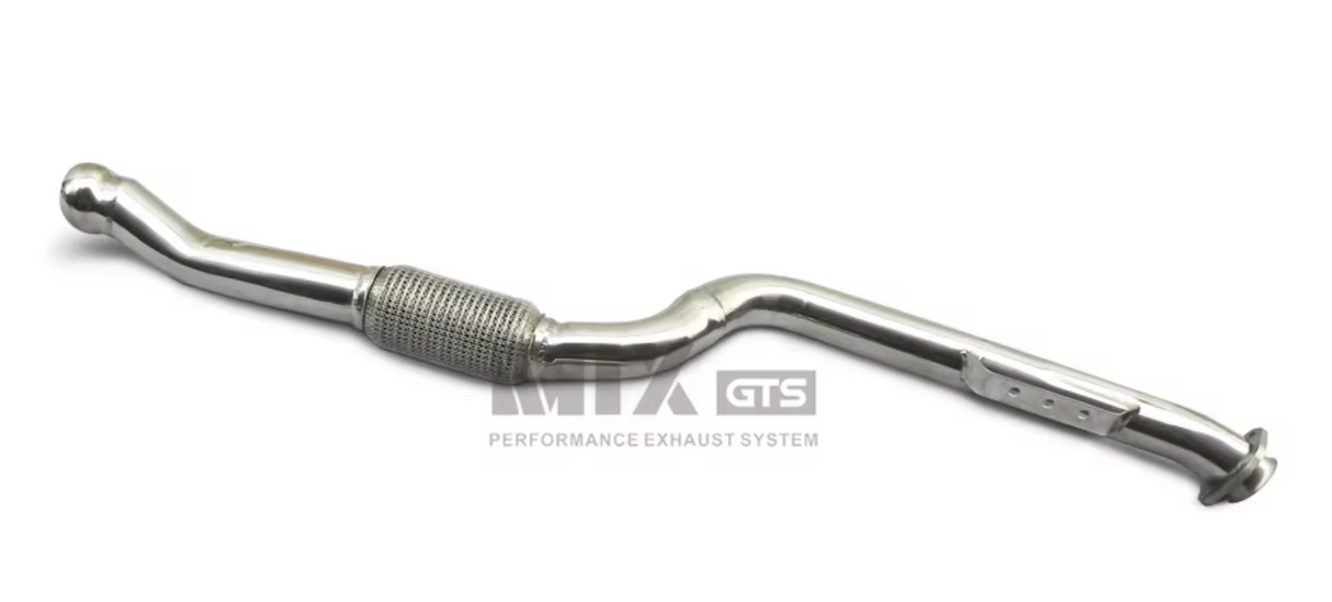 Mercedes C180/C200/C205 W204 1.8L M271 Catless Exhaust Mid-Pipe