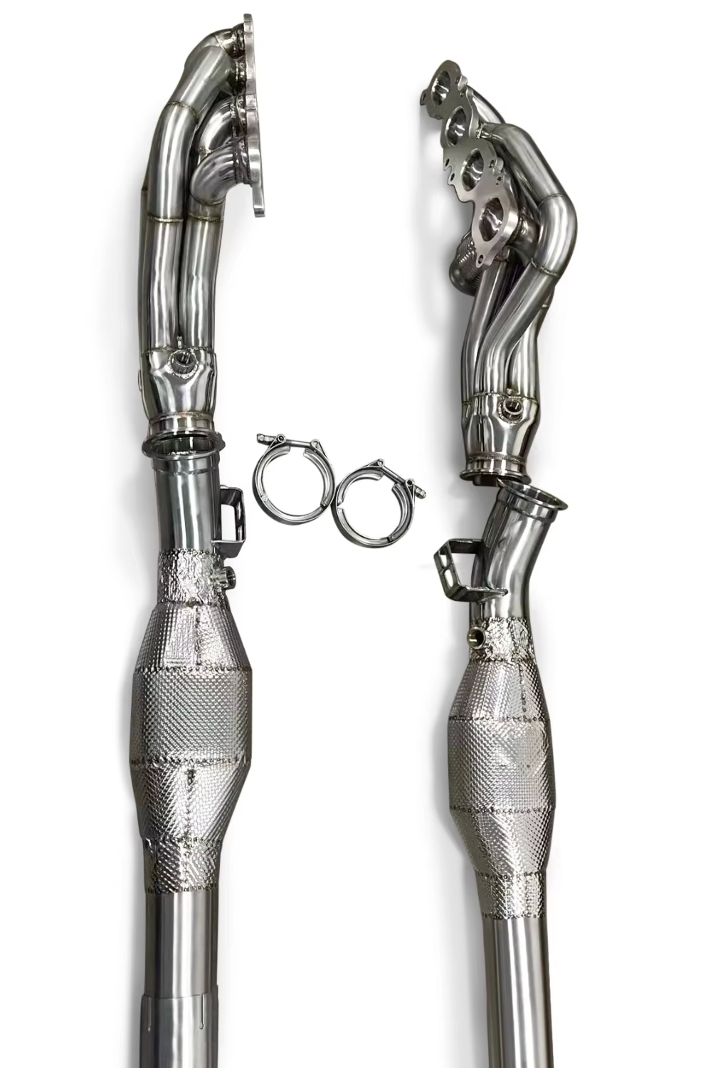 08-15 Mercedes-Benz C63 AMG W204 6.2L M156 Long Tube Headers