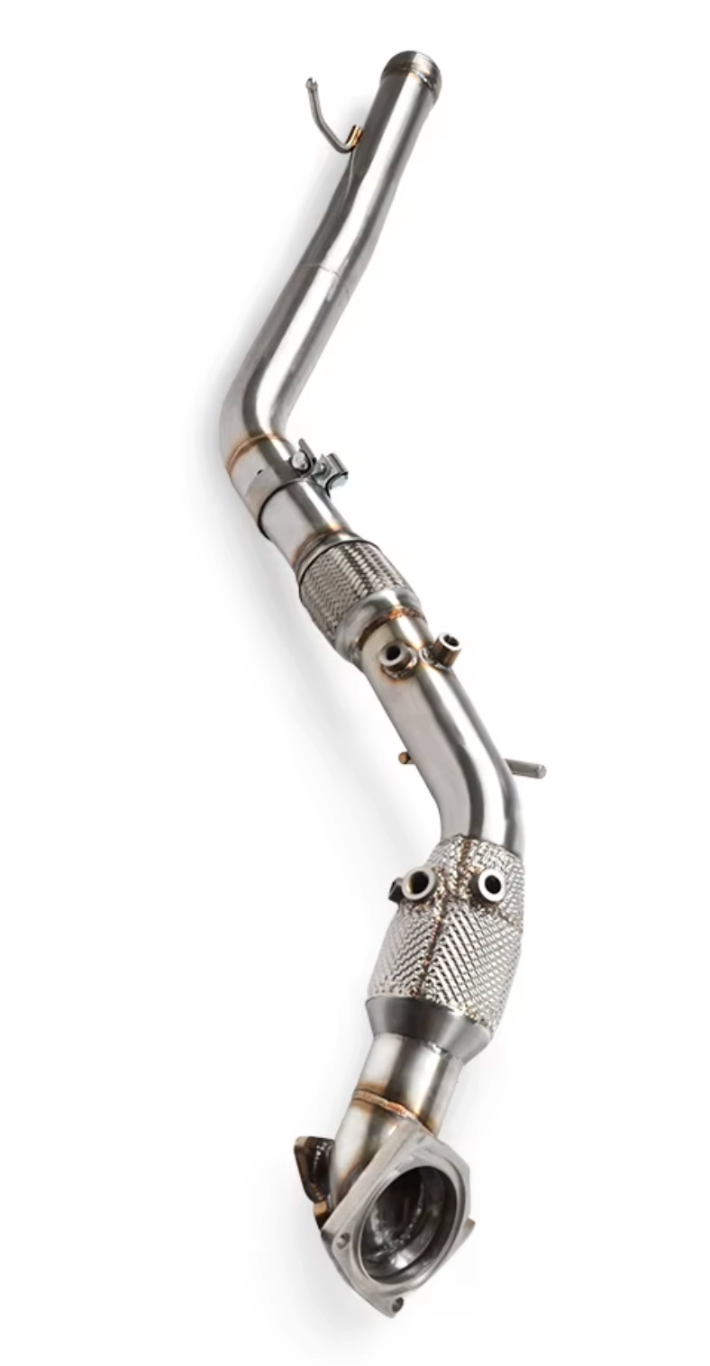 2019+ Jeep Wrangler JL 2.0L Exhaust Mid-Pipe with Heat Wrap Layer