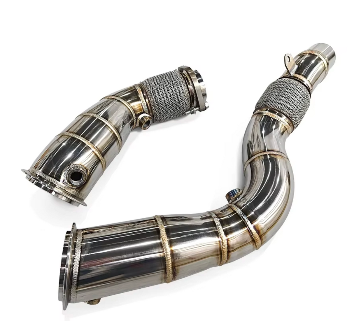 BMW M2C F87/M3 F80/M4 F82 S55B30 Catless Exhaust Down Pipe