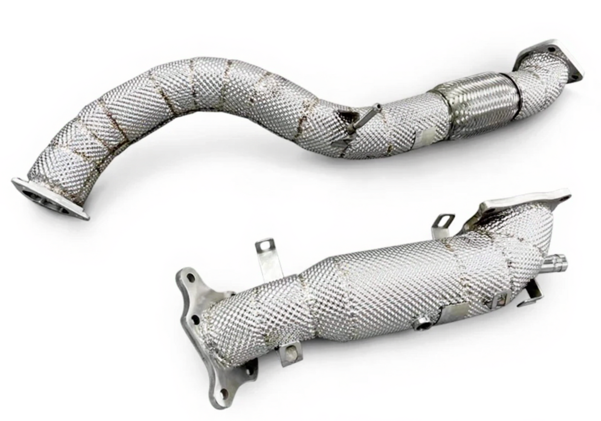 21-26 Acura TLX K20C6 200 Cell Catted Exhaust Down Pipe/Front Pipe