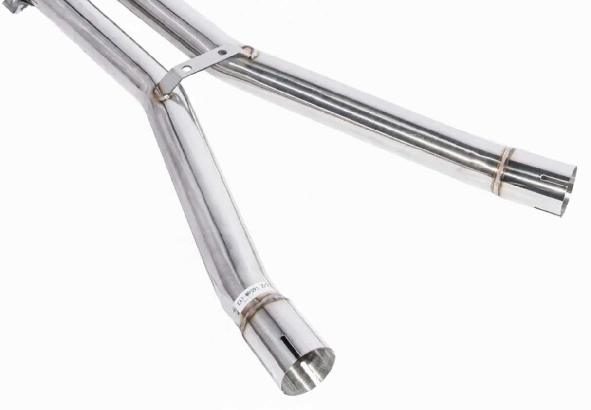 Kingman Speed® (06-08) Corvette C6 6.0L LS2 304SS 3" Catless Exhaust X-Pipe