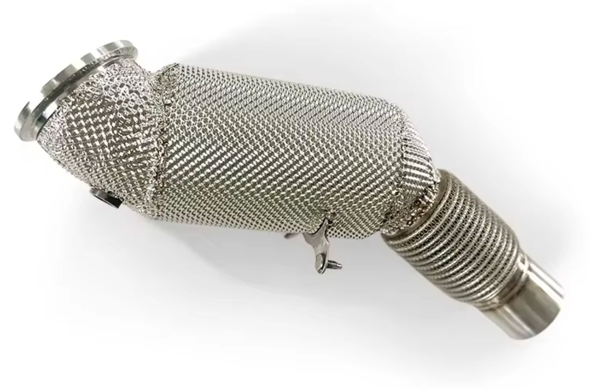 BMW 230i/330i/430i/530i B48B20 200 Cell Catted Exhaust Down Pipe