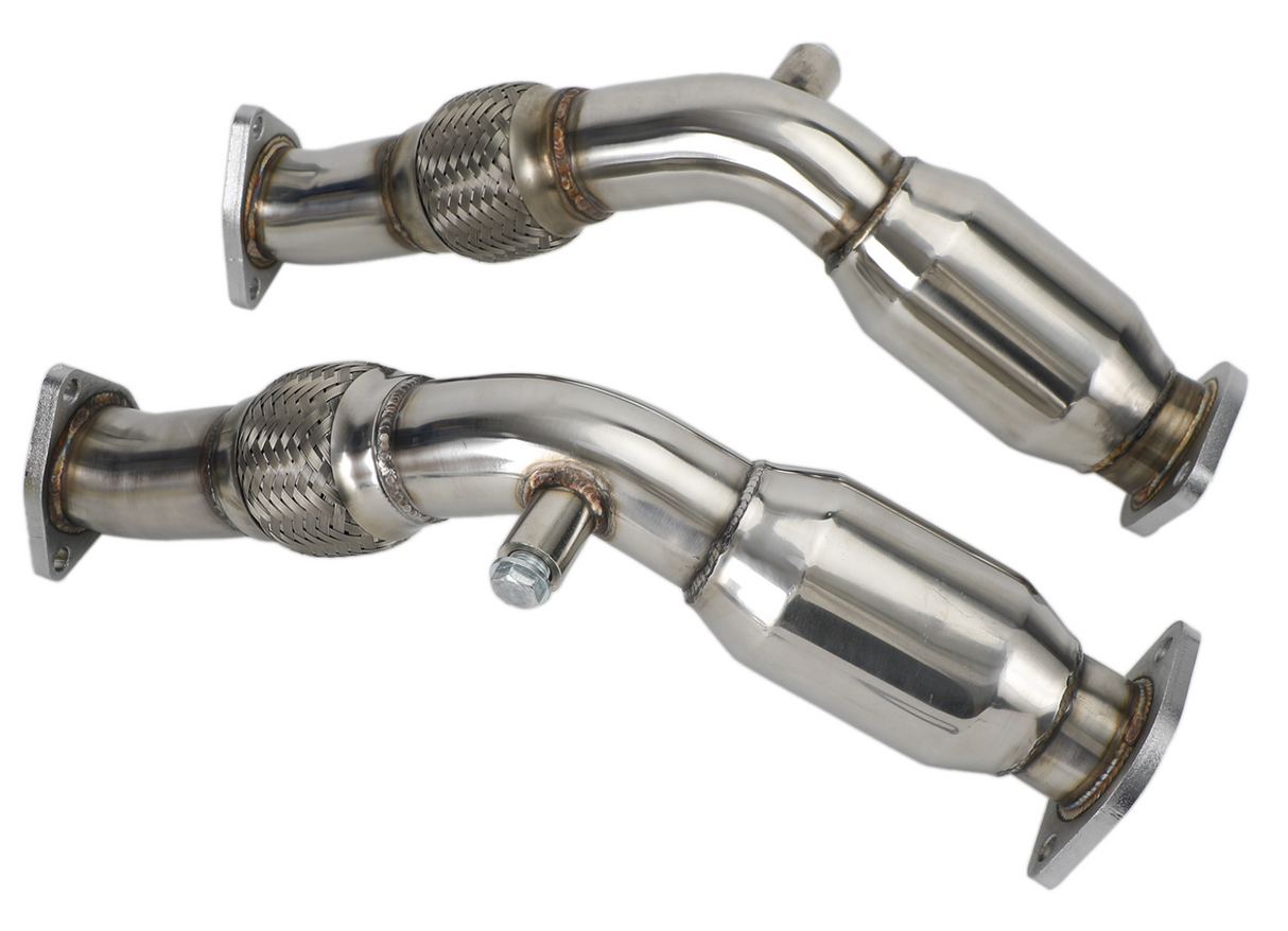 03-09 350Z/G35/FX35/M35 3.5L VQ35DE Catless Exhaust Down Pipes