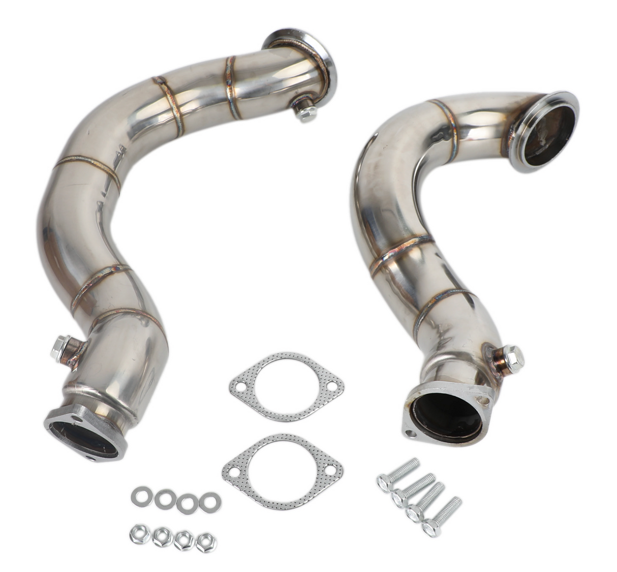 BMW 135i/335i/535i/740i/Z4/X6 N54B30 Catless Exhaust Down Pipes