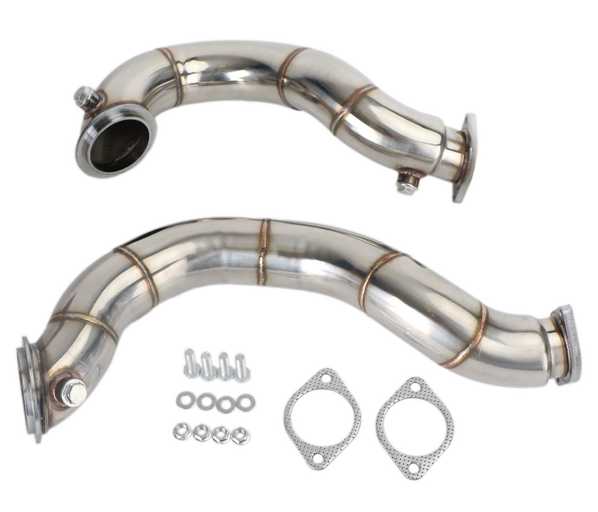 BMW 135i/335i/535i/740i/Z4/X6 N54B30 Catless Exhaust Down Pipes