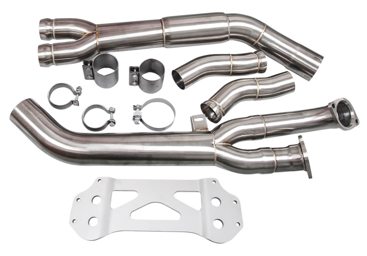 BMW M2/M3/M4 G80/G82/G83 S58B30 Resonated Exhaust Mid-Pipe