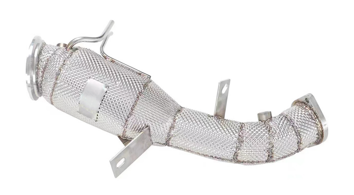 Kingman Speed (20+) Cadillac CT4/CT5 2.0L 304SS 3" 200 Cell Catted Exhaust Down Pipe