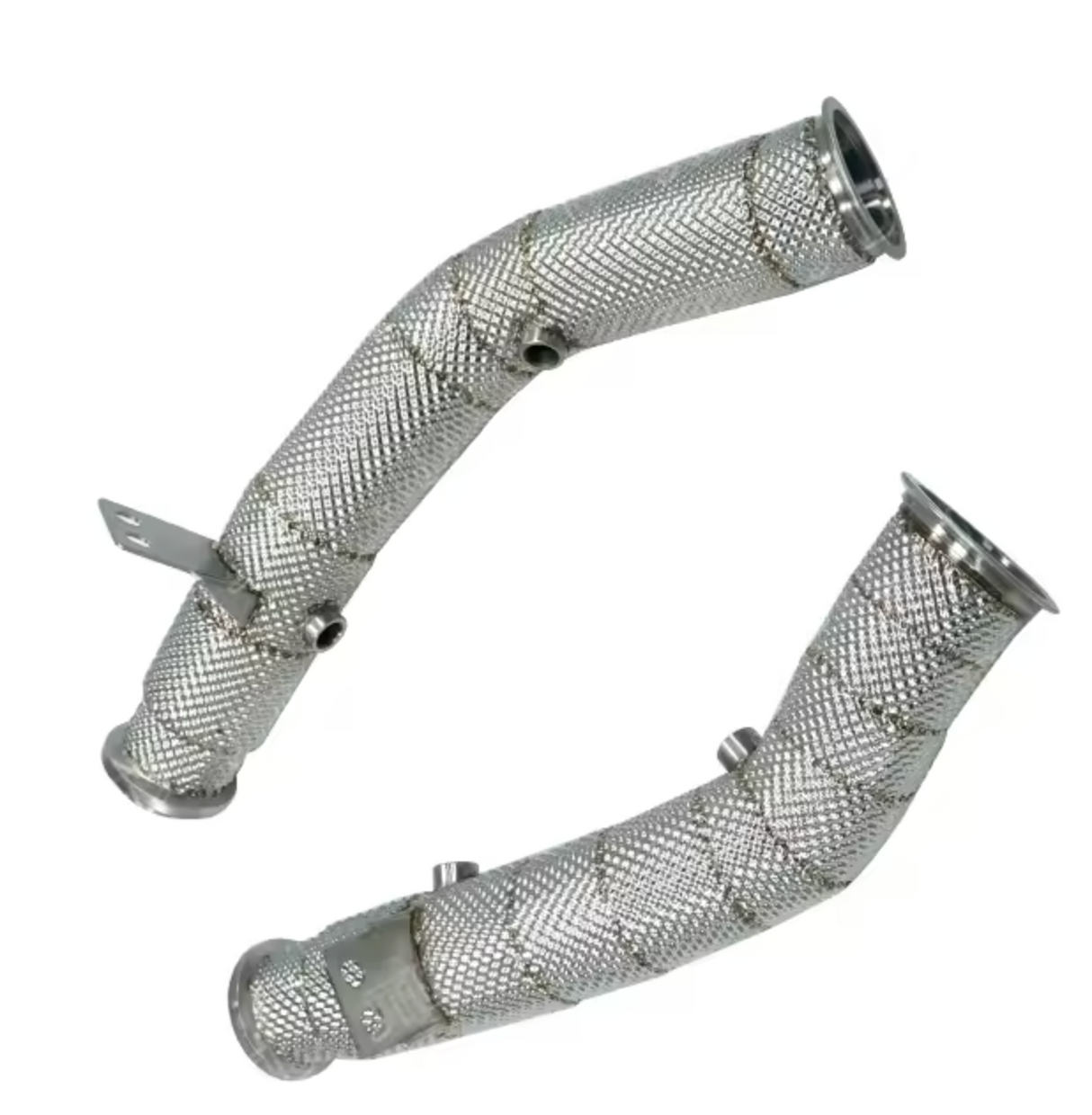 Mercedes-Benz C400/C450/C43/E450/E43 M276 Catless Exhaust Down Pipes