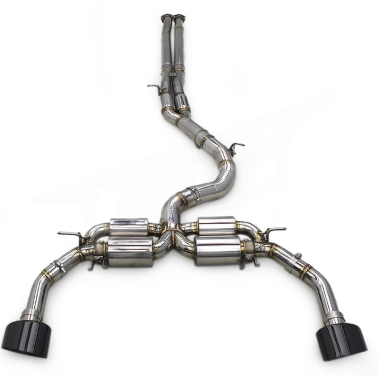 15-23 Audi TTRS/RS3 2.5L 304SS 3" Cat-Back Exhaust with 5" OD Tips