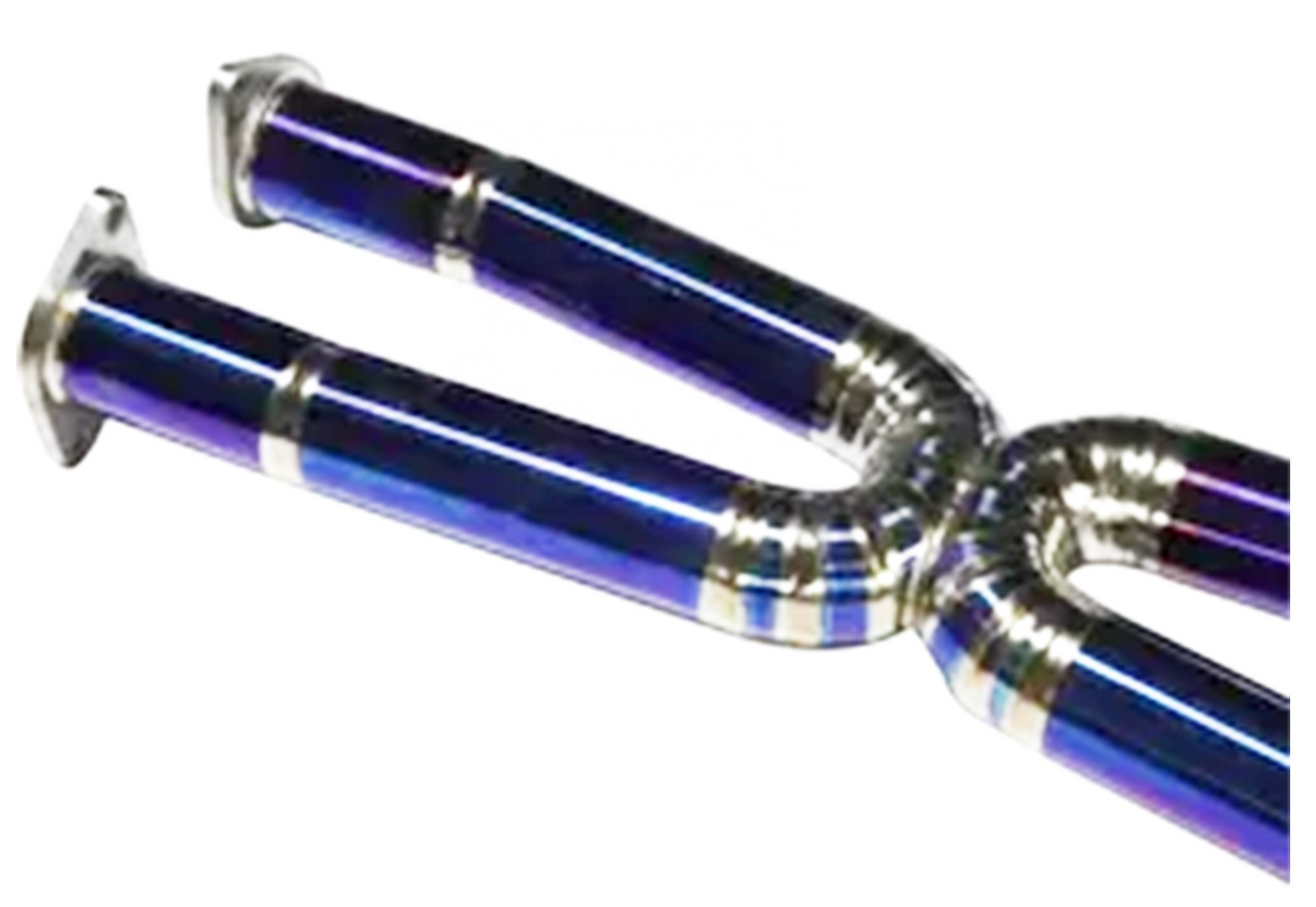 18-23 Kia Stinger 3.3L Lambda II T-GDi Blue Titanium Cat-Back Exhaust