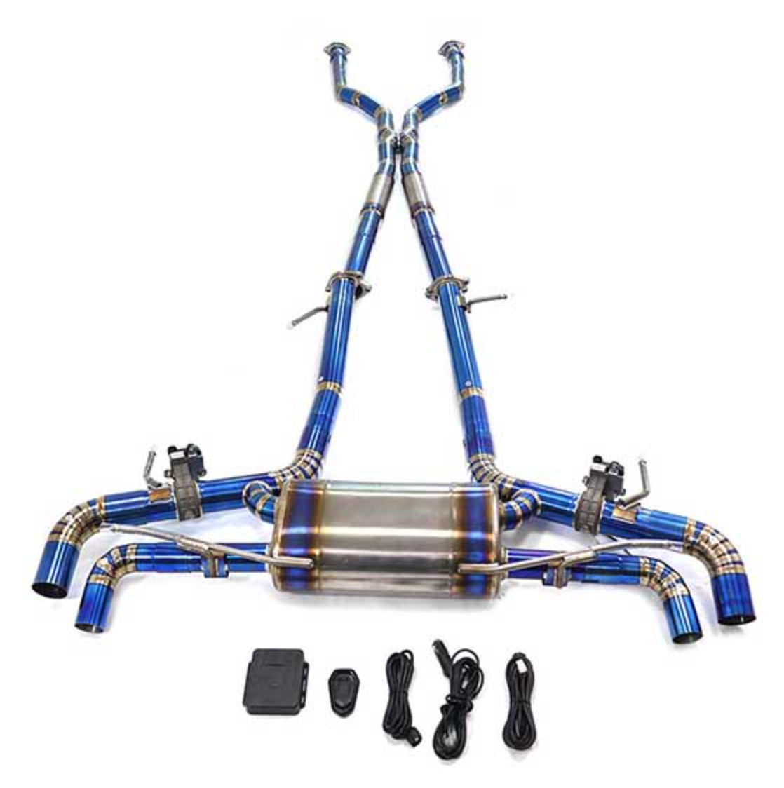18-26 Lexus LC500 5.0L 2UR-GSE URZ100 Blue 3" Cat-Back Exhaust