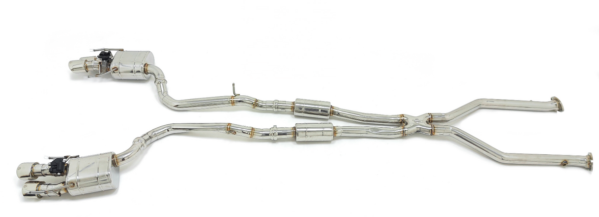 15-25 Lexus RC F XC10 5.0L 2UR-GSE 304SS 3" Cat-Back Exhaust