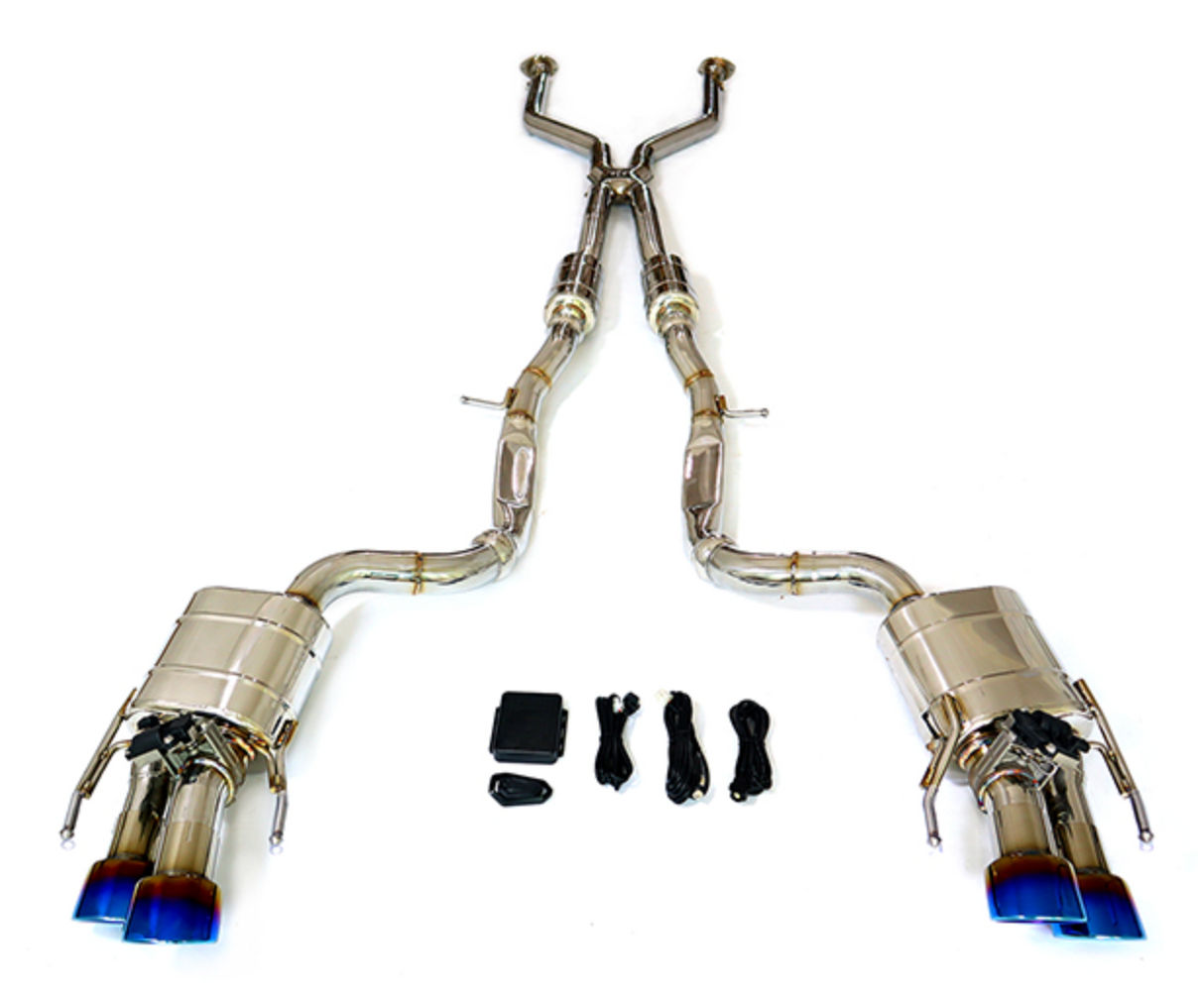 15-25 Lexus RC F XC10 5.0L 2UR-GSE 304SS 3" Cat-Back Exhaust