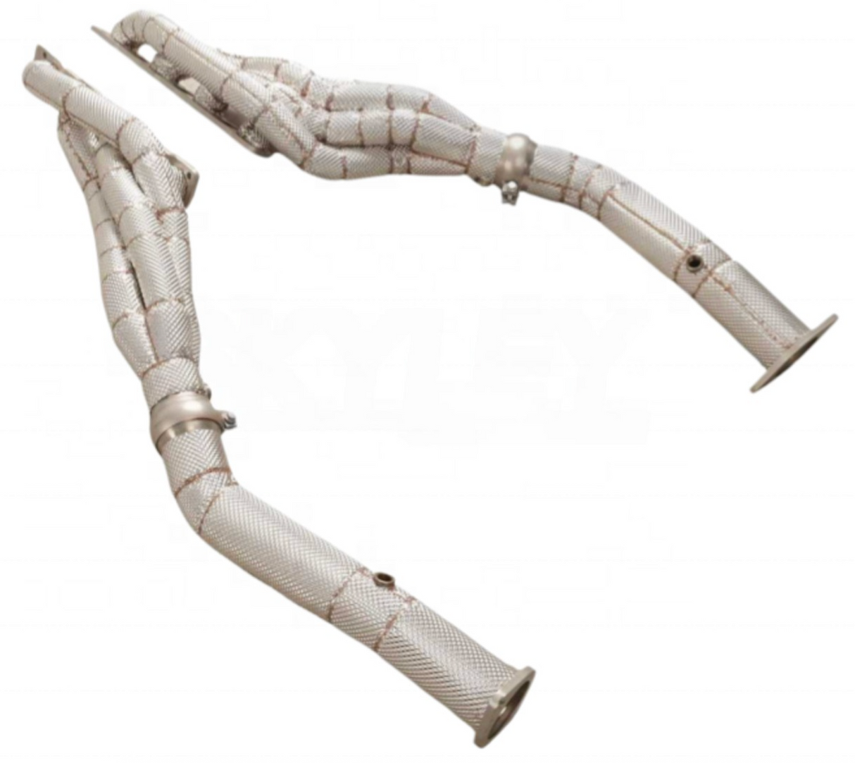 Kingman Speed® (21-24) RAM 1500 TRX 6.2L 304SS Long Tube Exhaust Headers with Heat Wrap Layer
