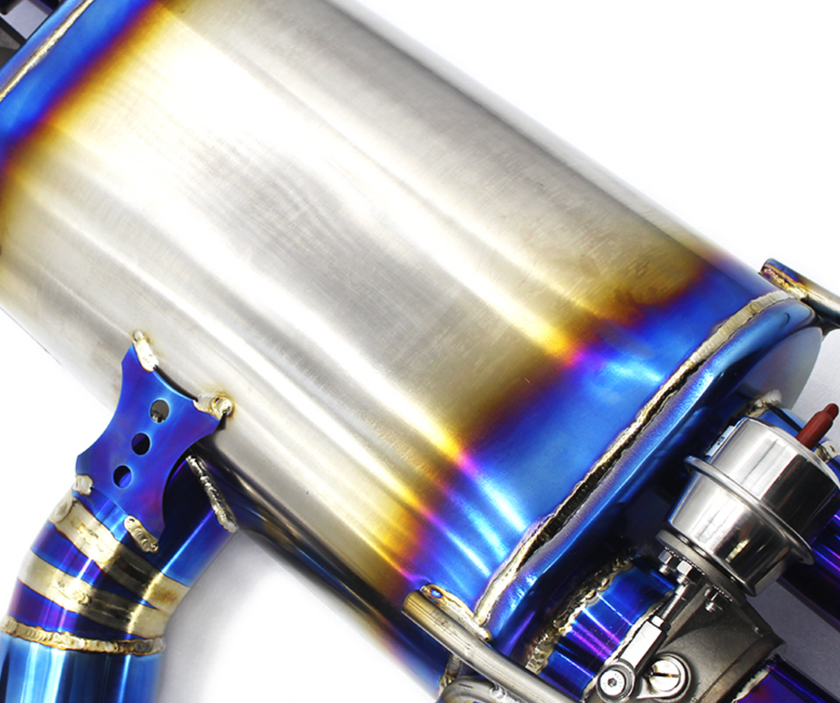 Kingman Speed® (12-20) BRZ/FR-S/86 2.0L Blue Titanium Cat-Back Exhaust with 4" OD Tips