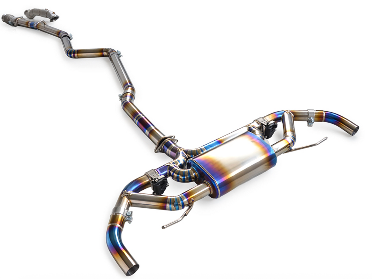 12-20 BRZ/FR-S/86 2.0L Blue Titanium Cat-Back Exhaust with 4" OD Tips