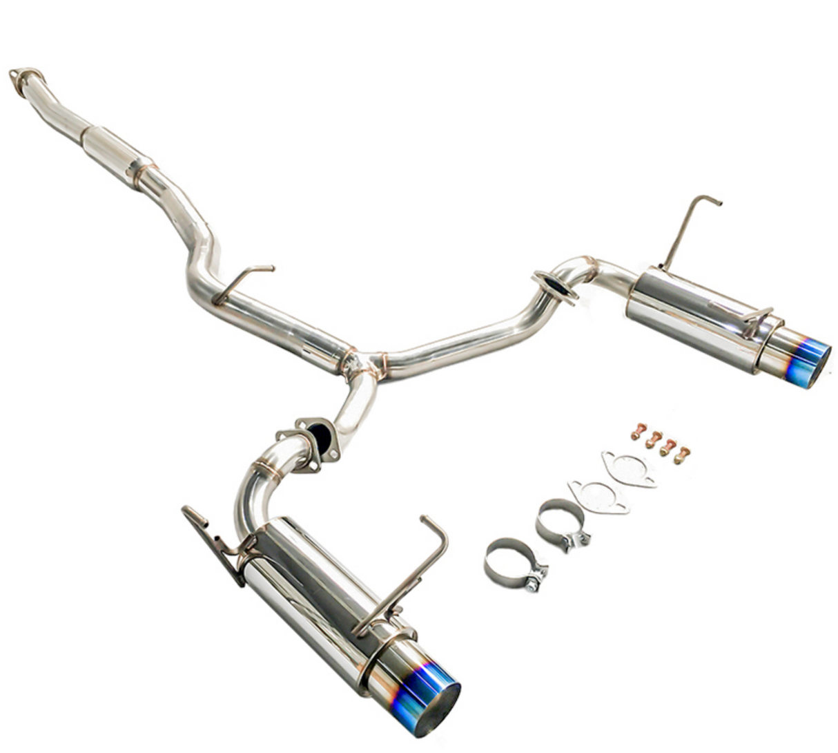 08-14 Subaru Impreza WRX STI 2.5L EJ25 304SS 3" Cat-Back Exhaust