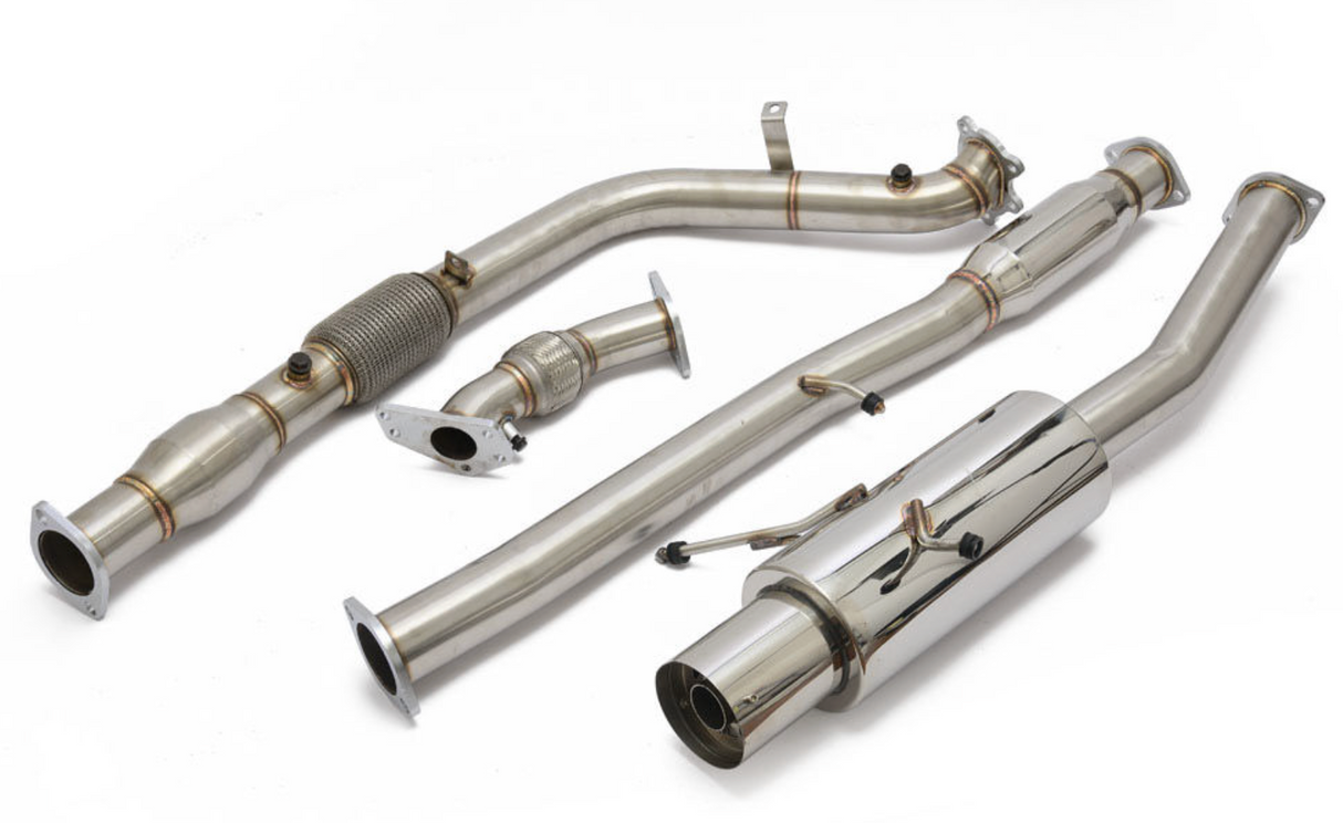 02-07 Subaru Impreza WRX STI 2.5L EJ25 304SS 3" Cat-Back Exhaust