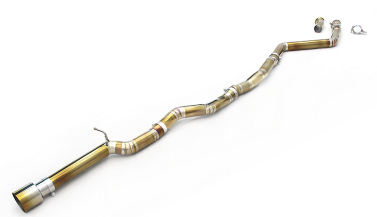 Toyota GR Supra A90 3.0L B58B30 Gold Titanium Cat-Back Exhaust