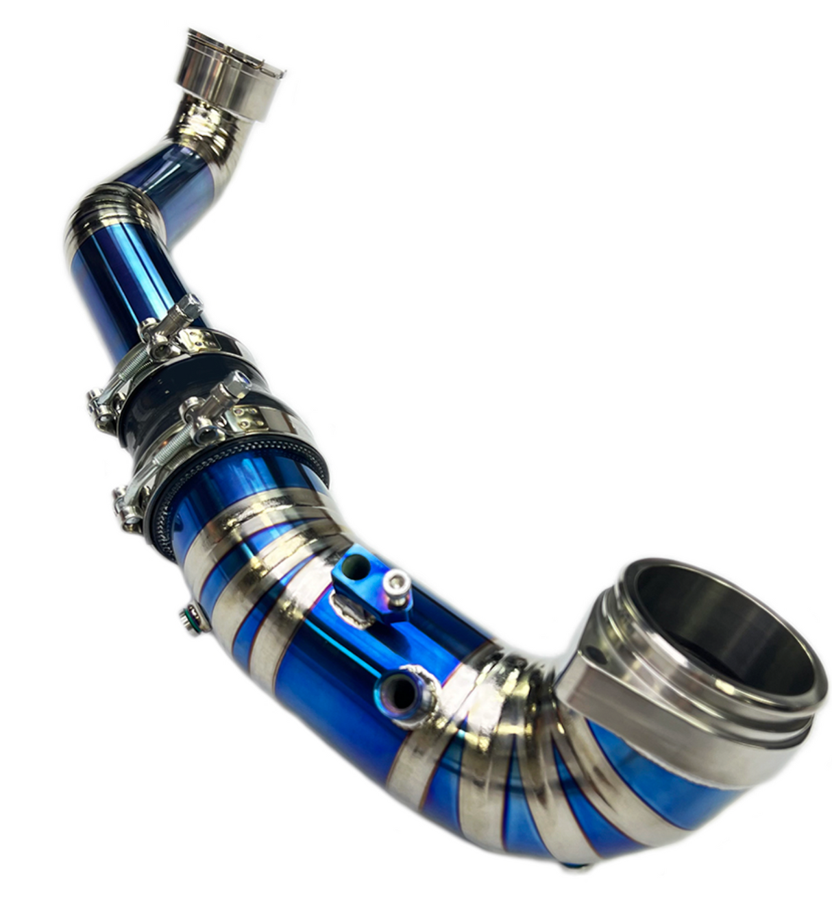 20+ Toyota GR Supra A90 3.0L B58B30 Blue Titanium Charge Pipe