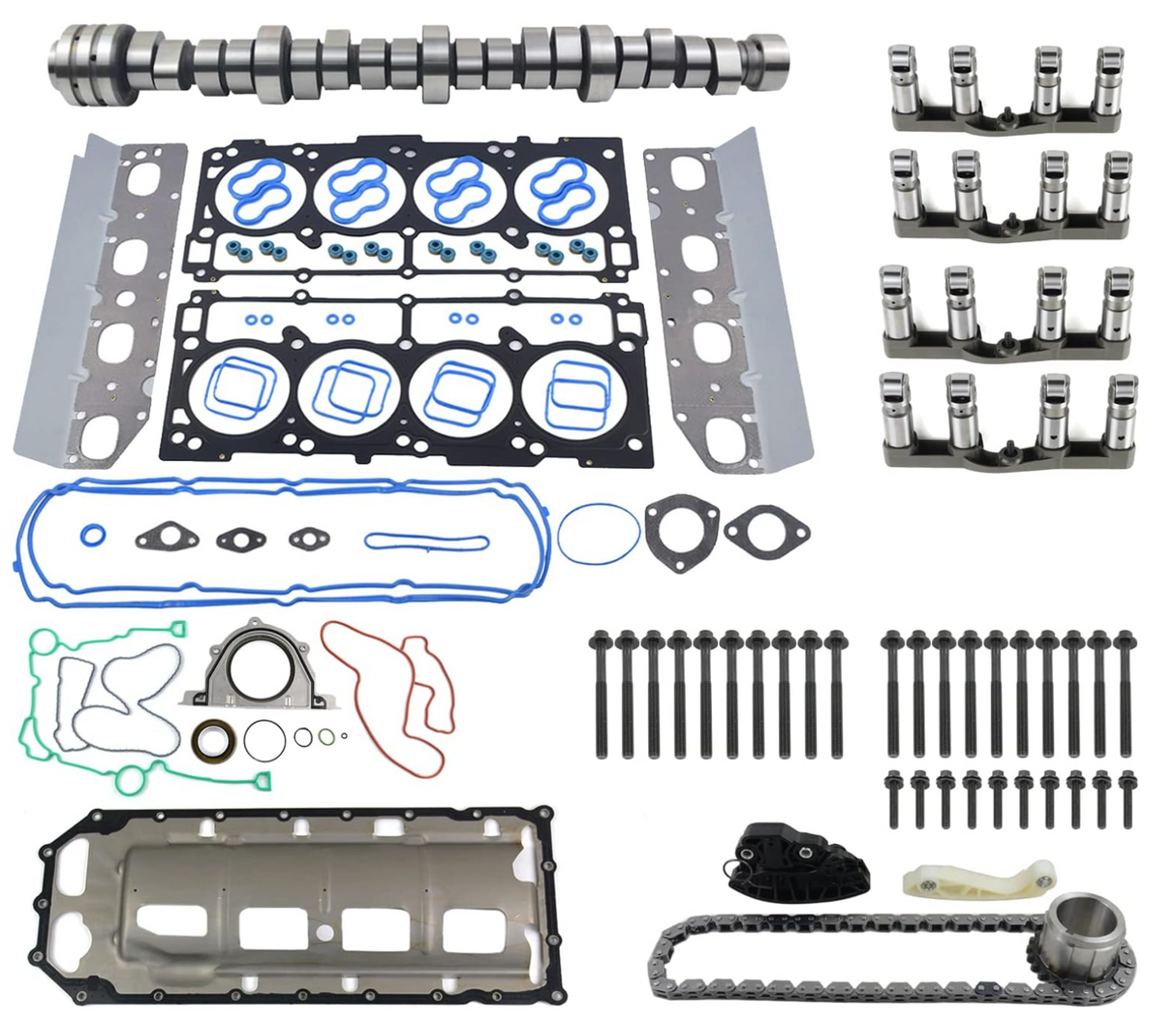 Kingman Speed® (09-18) Mopar 5.7L 345cu MDS/VVT Valvetrain Engine Kit (with Timing Kit)