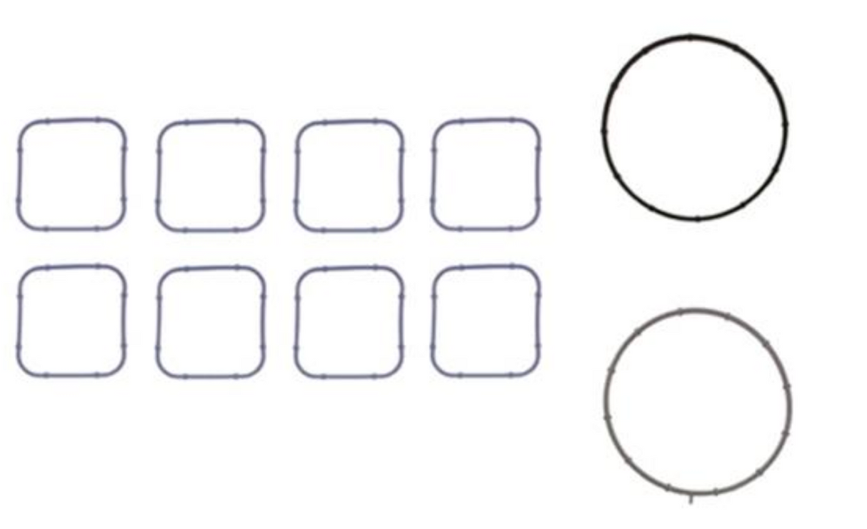Fel-Pro #HS26423PT Mopar 5.7L 345cu PermaTorque Engine Cylinder Head Gasket Set