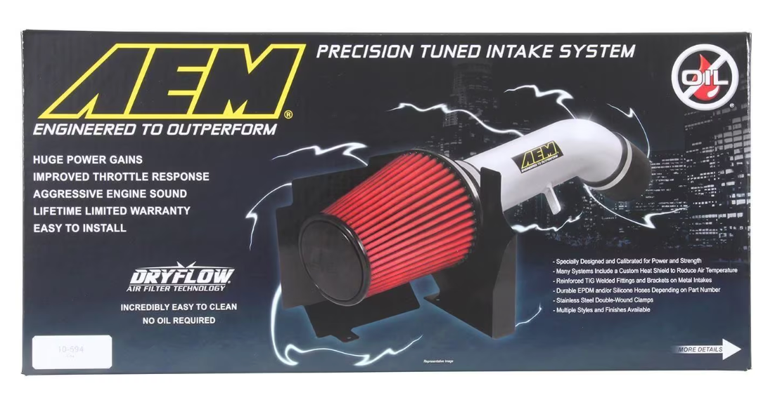 AEM 22-470R 00-01 Subaru Impreza RS EJ25 Red Short Ram Air Intake