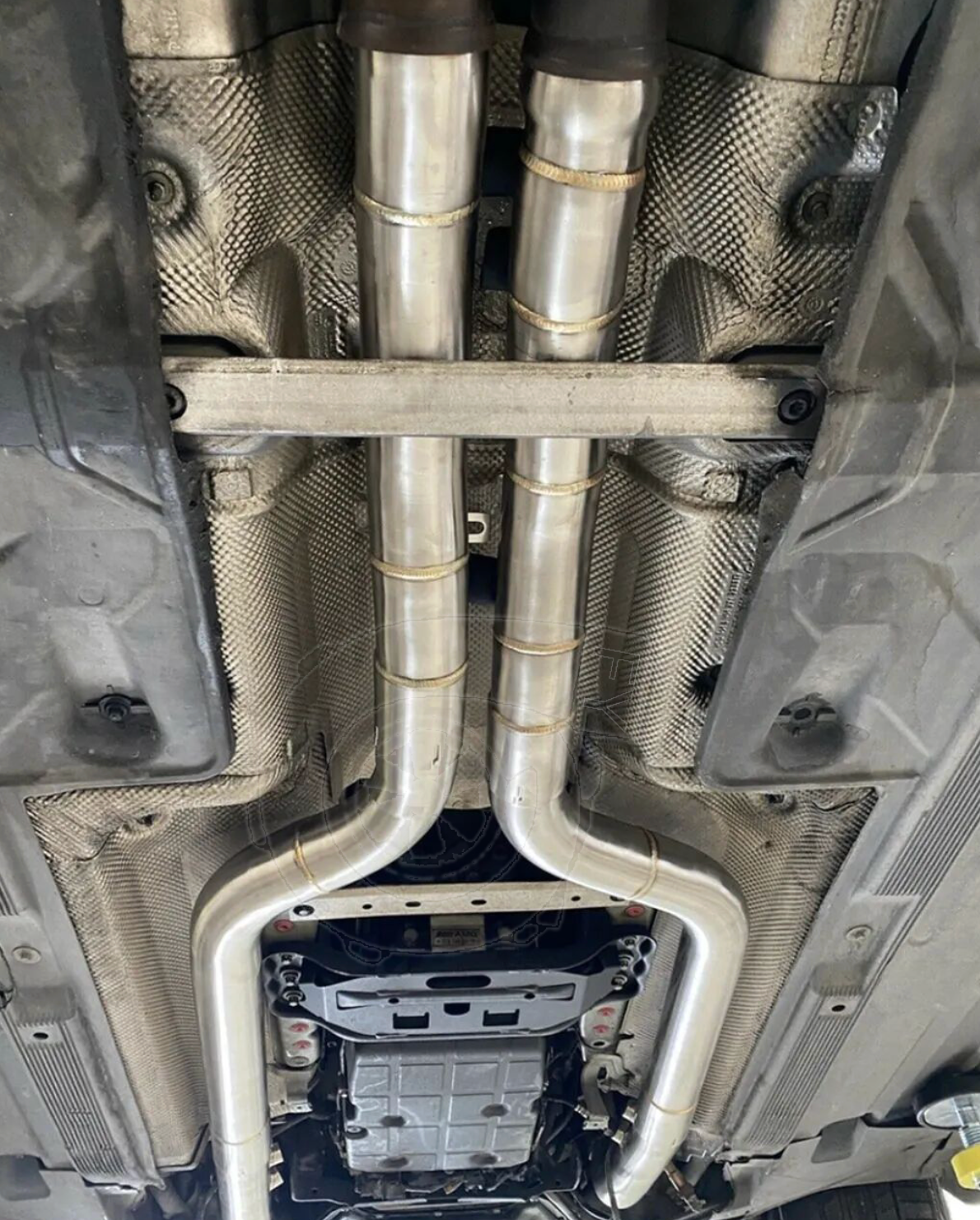 Mercedes-Benz S63 AMG 5.5L M157 W222 Catless Exhaust Down Pipe