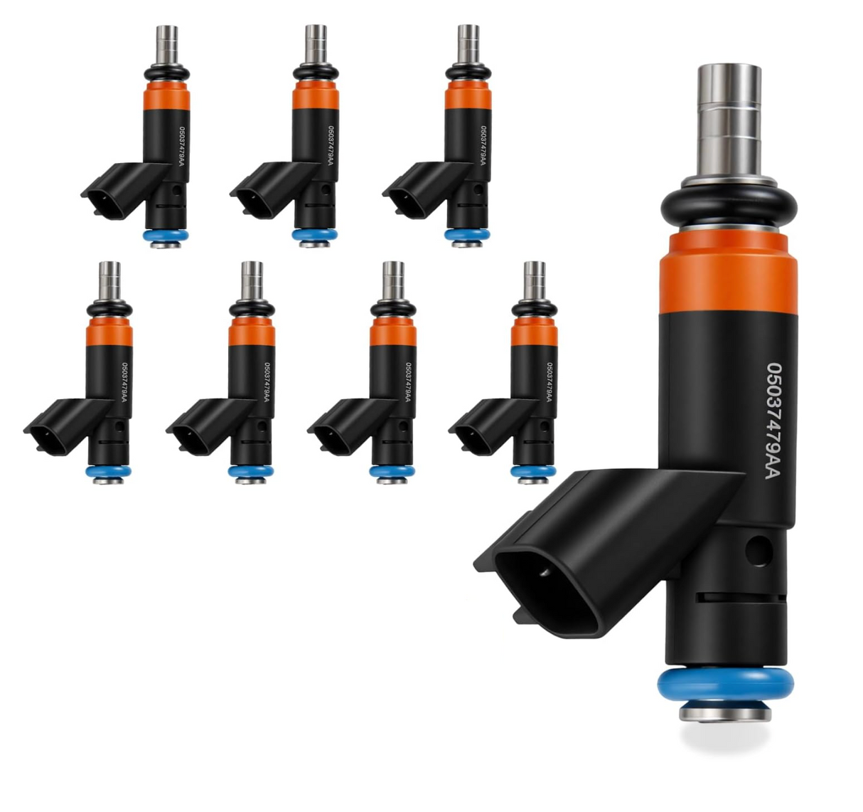 GEN III HEMI 5.7L MDS/VVT 320cc Fuel Injectors 05037479AE/FJ732