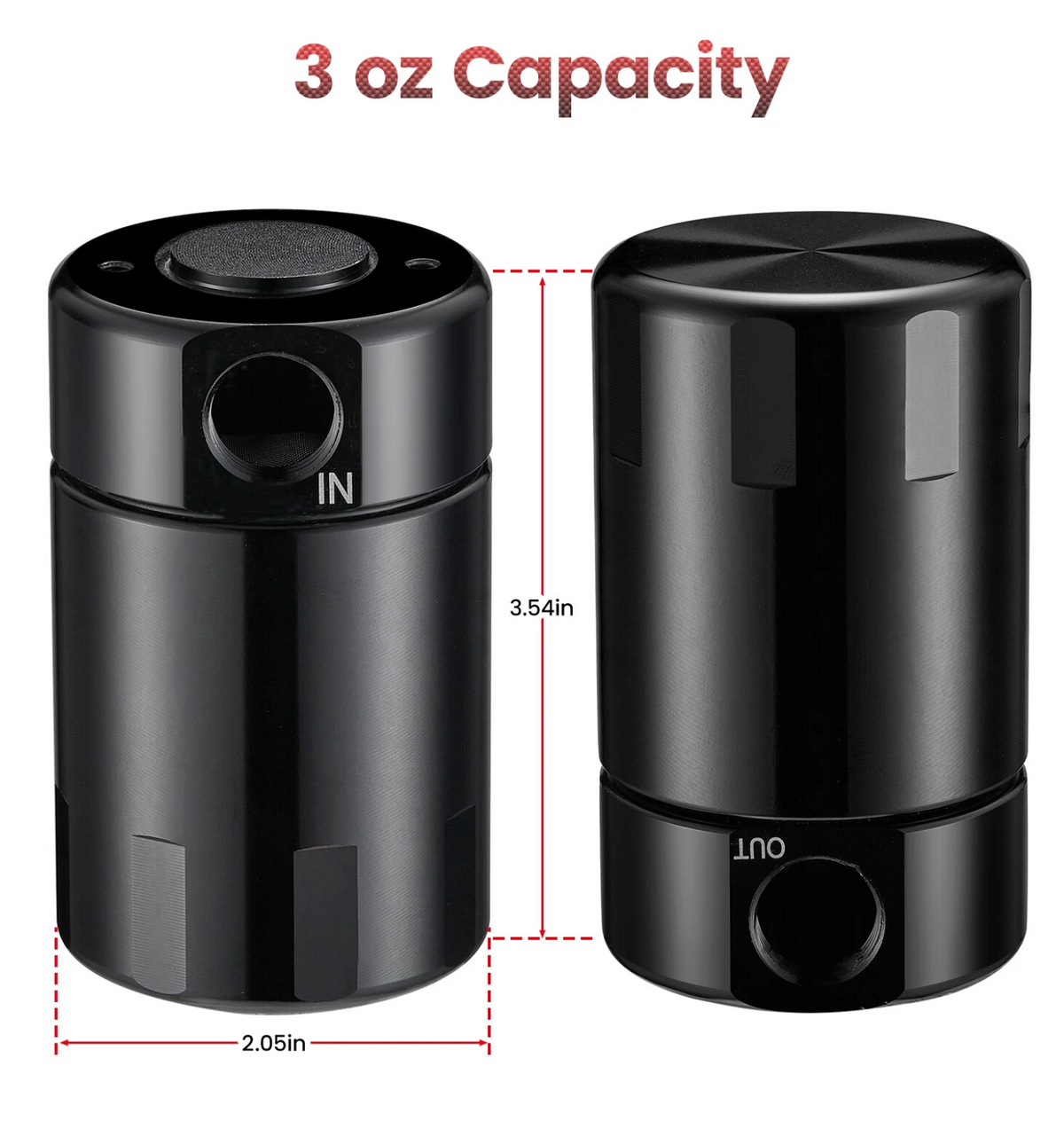 SRT Hellcat/TRX/Trackhawk 6.2L Billet Oil Catch Can Kit with Z-Bracket