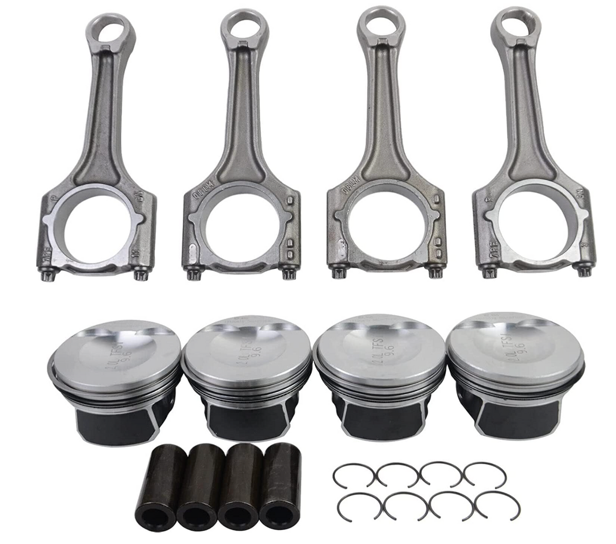 Audi/Volkswagen EA888 2.0L 23mm Cylinder Piston/Connecting Rods