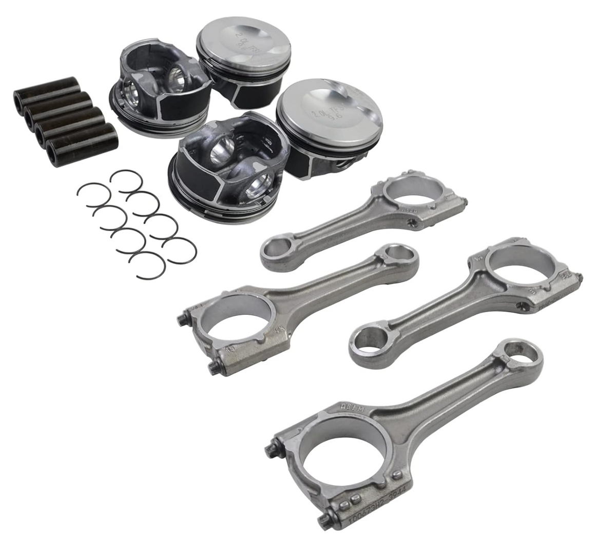 Audi/Volkswagen EA888 2.0L 23mm Cylinder Piston/Connecting Rods