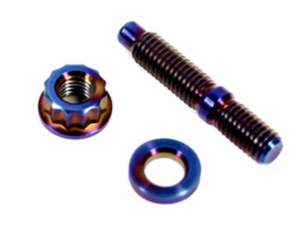 PLM® Honda B/D/F/H/J Series Ttitanium Exhaust Header Manifold Stud Kit