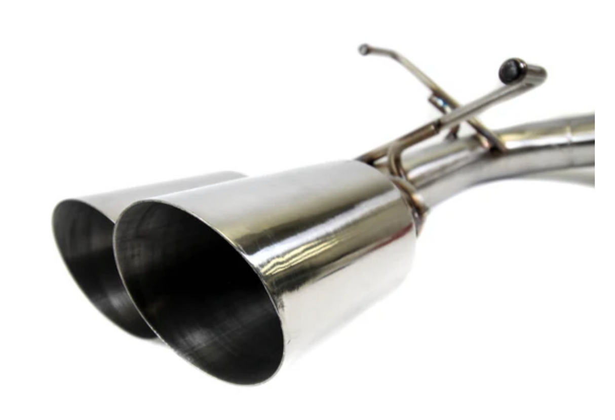 PLM® (15-21) Subaru WRX/STI 2.5" Axle-Back Exhaust with Muffler Delete/4" OD Tips
