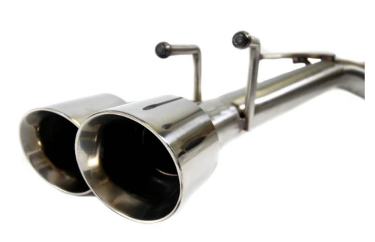 PLM® (18-24) Toyota Camry 2.5L Axle-Back Exhaust with Muffler Delete/3.5" OD Quad Tips