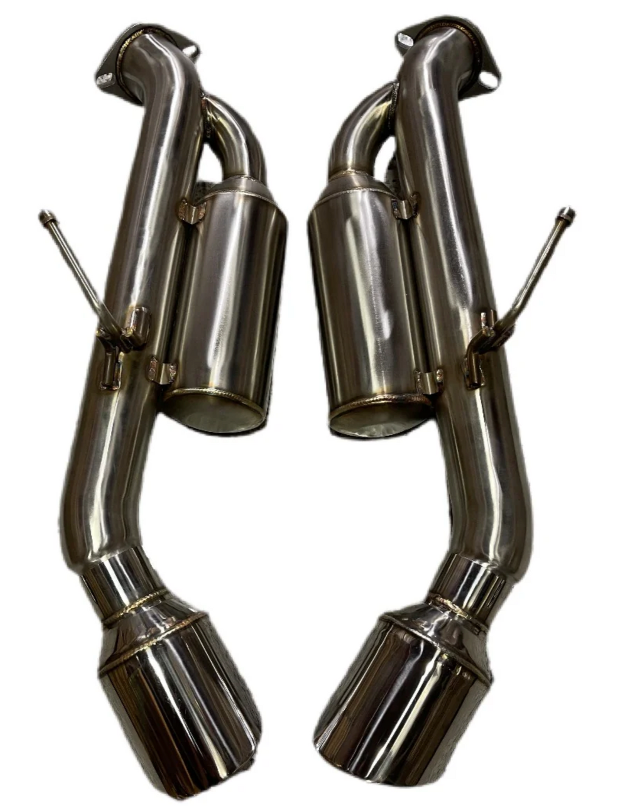 PLM® Infiniti Q50 2.5" Axle-Back Exhaust with Helmholtz Resonator