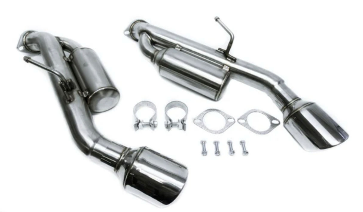 PLM® Infiniti Q50 2.5" Axle-Back Exhaust with Helmholtz Resonator