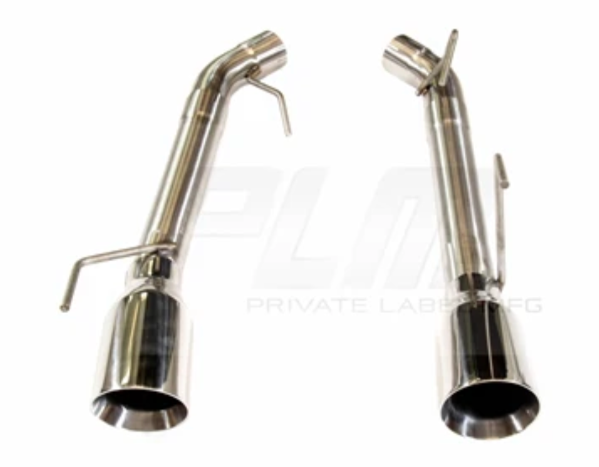 PLM® Ford Mustang S197 GT/GT500 4.6L/5.4L Axle-Back Exhaust